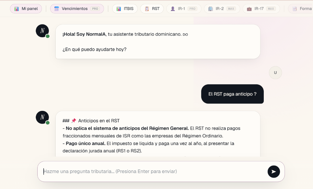 Módulo principal de NormaIA